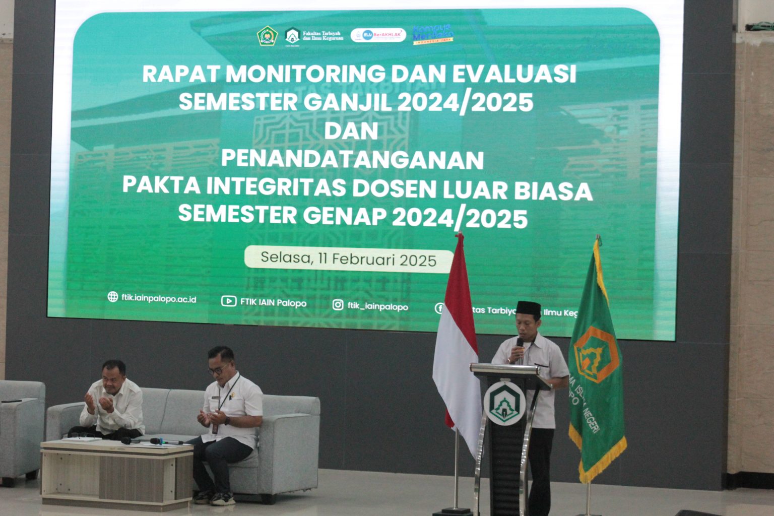 Dosen PGMI Hadiri Rapat Monev: Dekan Tekankan Peningkatan Mutu dan Nilai Spiritual